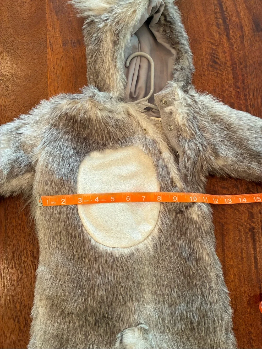 Pottery Barn Kids Baby Woodland Squirrel Halloween Costume 0-6 months - Picture 5 of 5